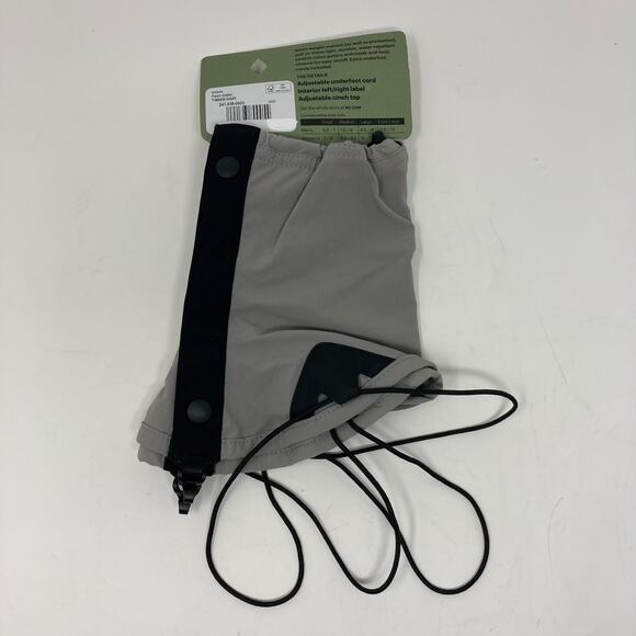 REI Co-op Unisex Flash Gaiters Timber Gray Size Small - Picture 2 of 14